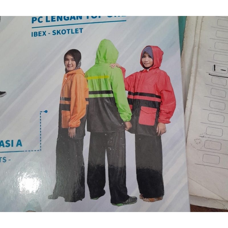 Jas hujan ibex kombinasi A