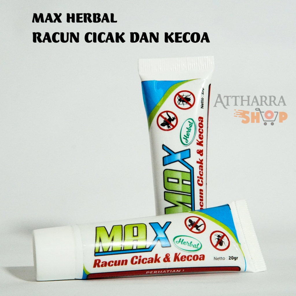 Paket 3 Racun Cicak Max Herbal Pembasmi Cicak Dan Kecoa