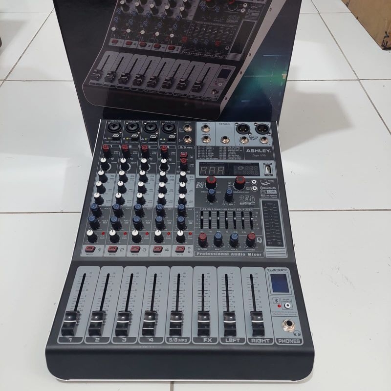 mixer audio 4 channel Ashley Super M4 compresor original mixer 4 chanel Ashley Super M4 compressor