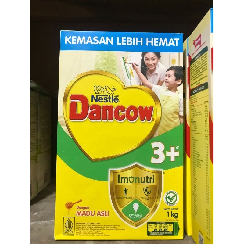 

dancow 3+ kemasan 1 kg promo jateng exp aman