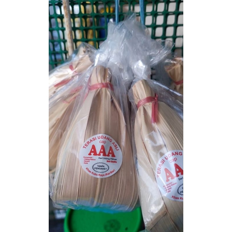 

Terasi daun cap AAA asli dari padang tikar (kalbar)premium di jamin tdk pahit ±100gr