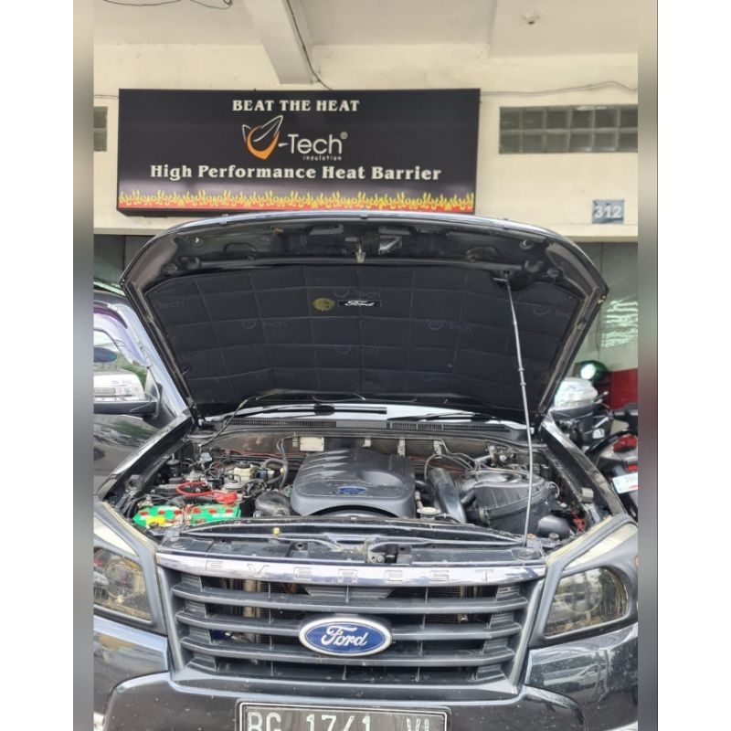 Ford Everest Peredam kap mesin Vtech