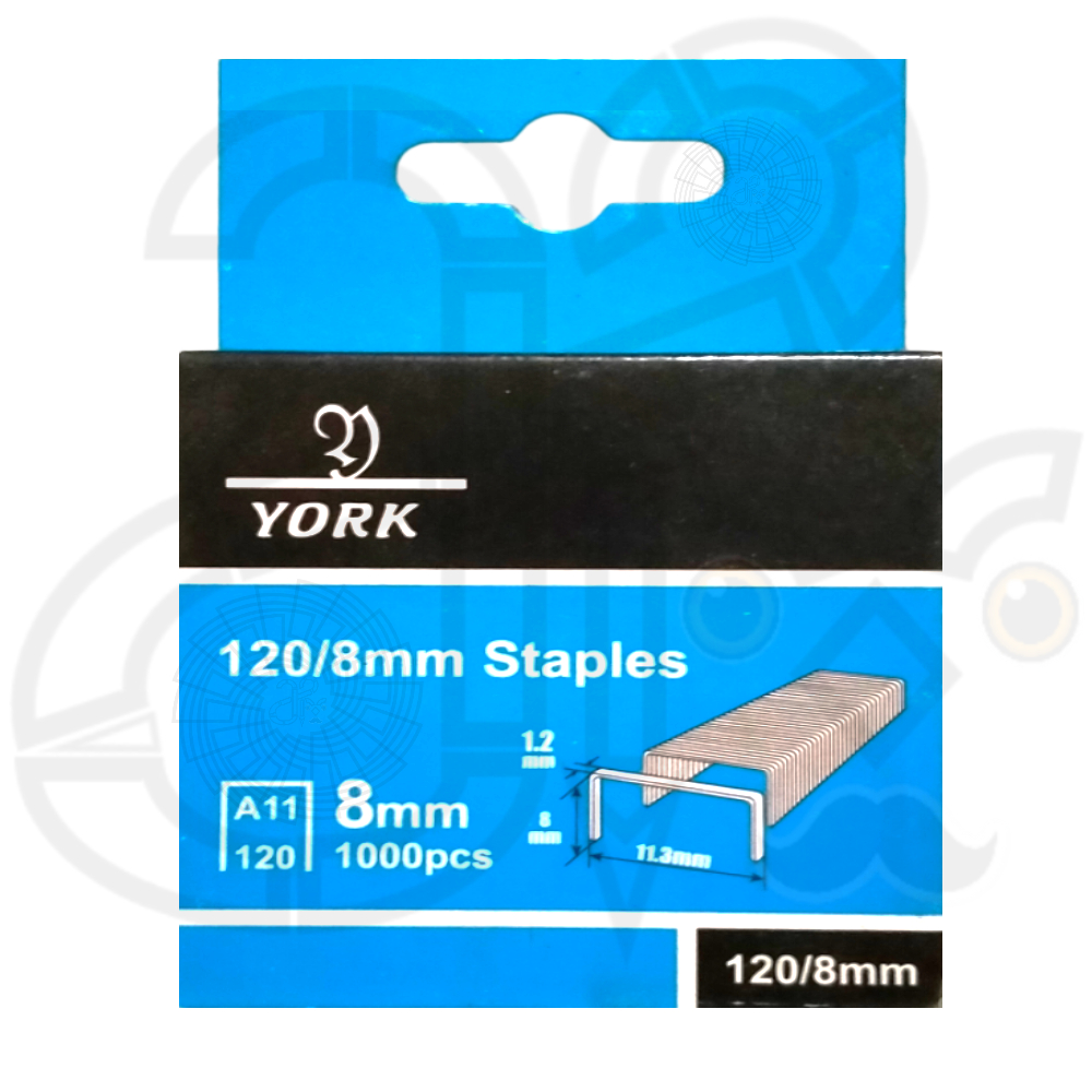 

Anak Hekter Tembak YORK 8x11.2mm / Refill Stapler YORK
