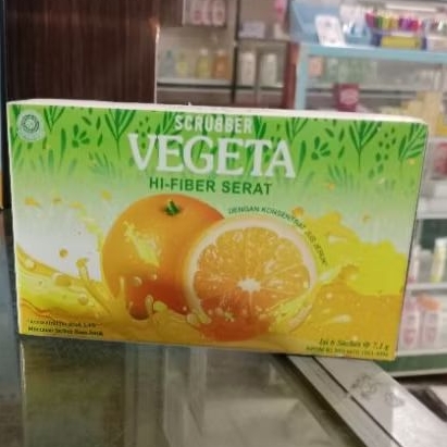

Vegeta Scrubber Jeruk (1 Box Isi 6 Sachet)