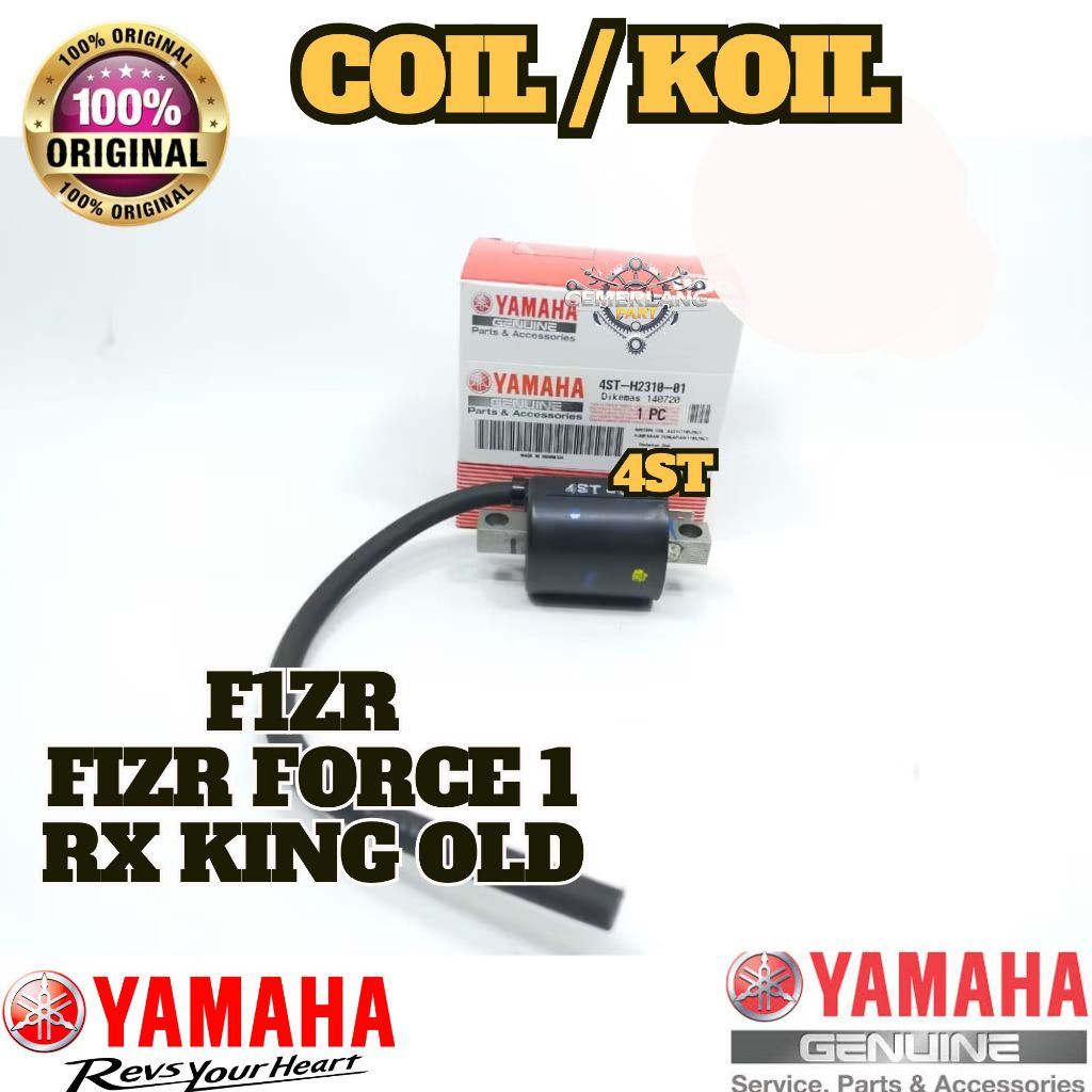 COIL / KOIL 4ST YAMAHA F1ZR  FIZR FORCE 1 RX KING OLD ORIGINAL YAMAHA