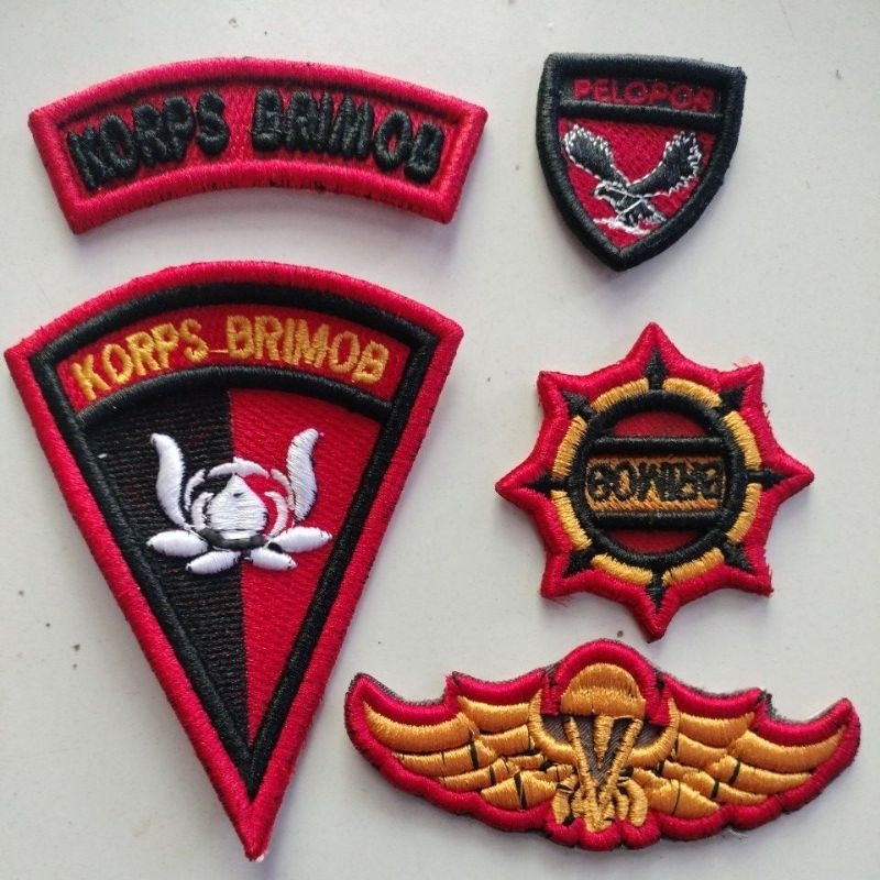 bet bordir brimob/bet komplit brimob