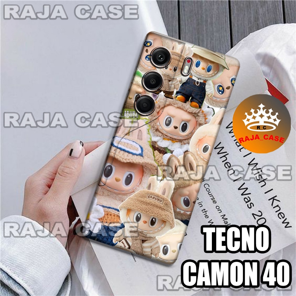 Rc1/Softase karet TECNO CAMON 40 - Motif Cewek - Case Hp TECNO CAMON 40 - Casing TECNO CAMON 40  - S