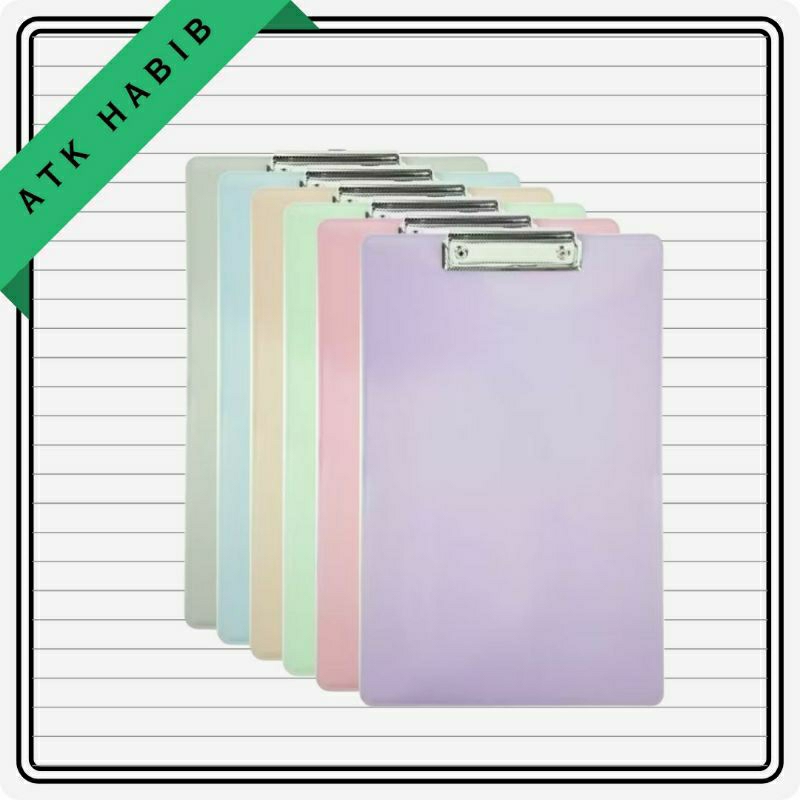 

CLIPBOARD PLASTIK KECIL TOPLA A5 707 / Papan Jalan / Papan Dada Tulis Plastik Kecil Untuk Restoran Cafe Topla Pastel 707, Papan dada Mini, Papan Dada Pengawas, Papan Dada Lapangan