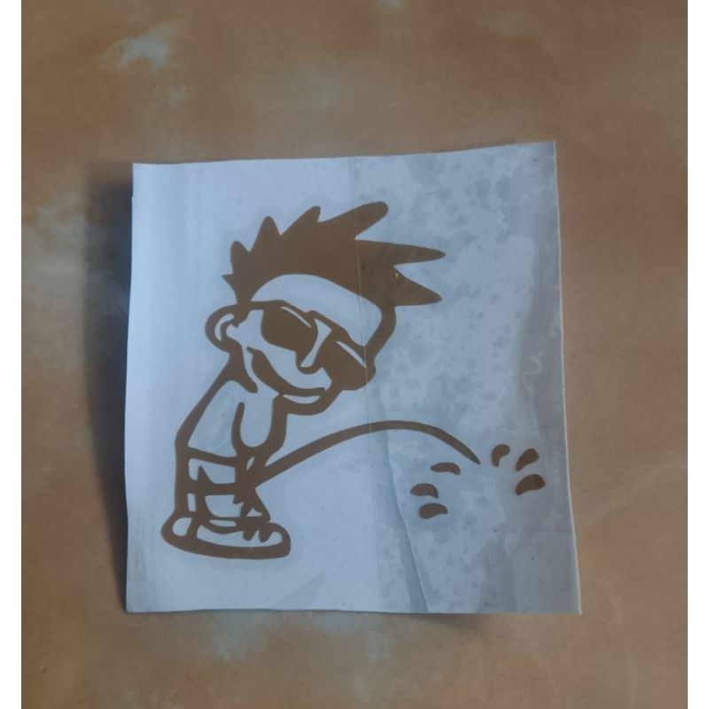 

cutting sticker karakter