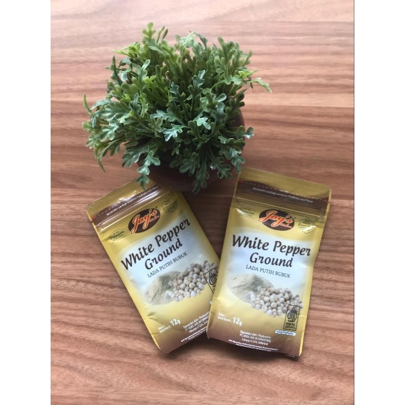 

JAYS WHITE PEPPER GROUND 12G