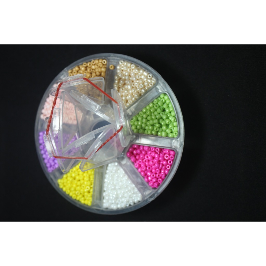 1SET FREE BOX MANIK PASIR ROUND MIX (MM 72)