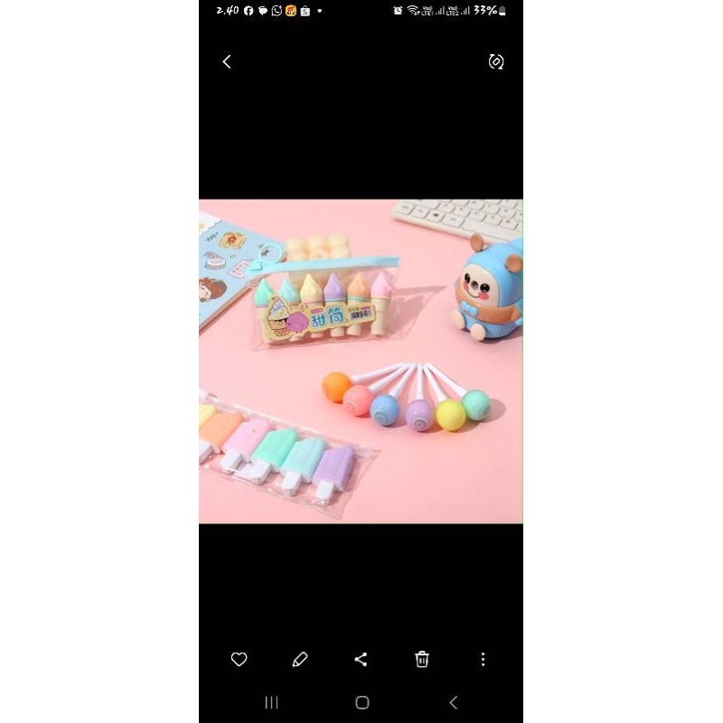 

stabilo / pewarna / alat tulis sekolah / alat tulis kantor