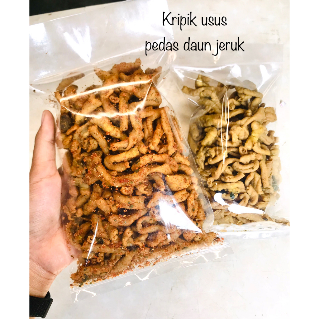 

Keripik Usus Crispy 1kg 500gr 250gr Pedas Gurih - DARMO CAMILAN