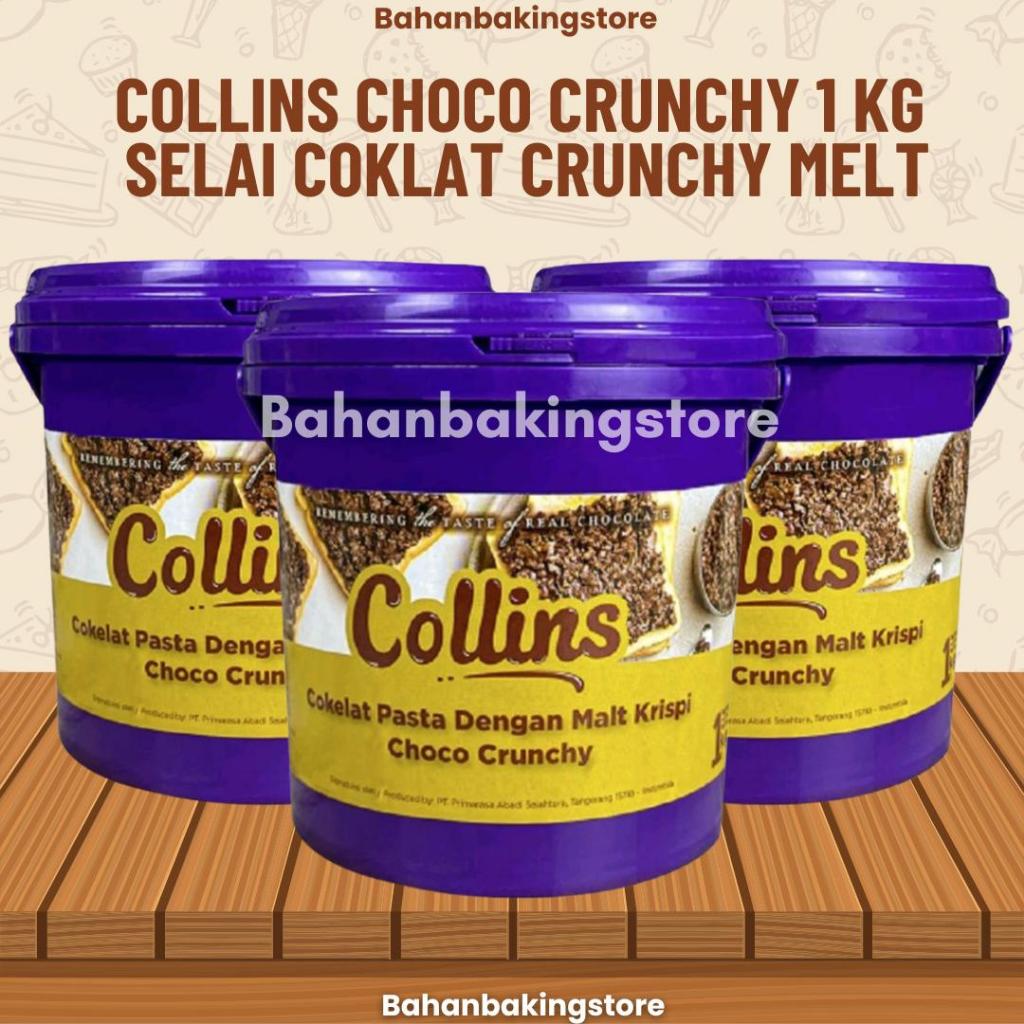 

Collins Choco Crunchy 1 Kg | Selai Coklat Krispy 1Kg | Selai Cokelat