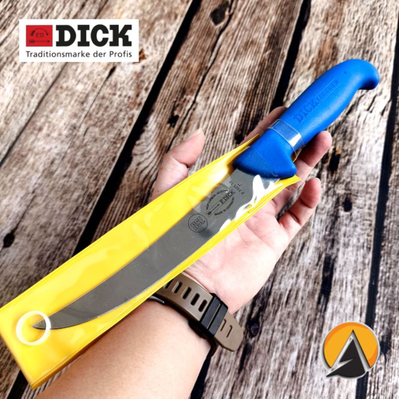 Butcher knife pisau daging sembelih F. dick made in germany original curved 18 cm 8.2425.18