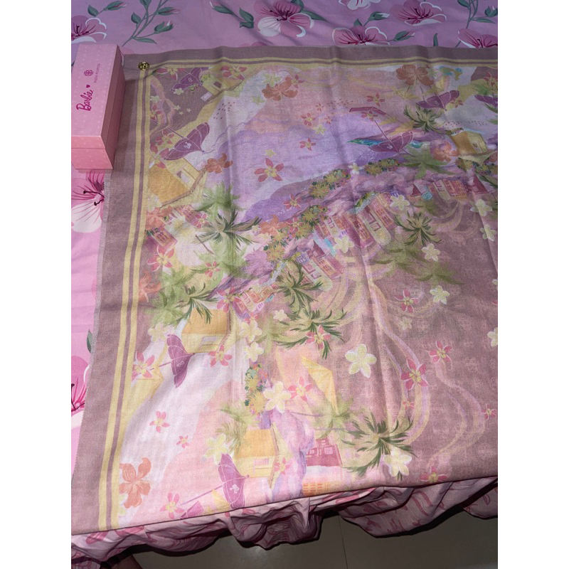 preloved scarf nada puspita x barbie