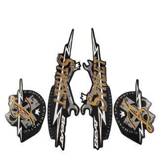 Striping Sticker Beat Street 2020 Hitam Silver New List body motor Beat Street 2020 Hitam Silver