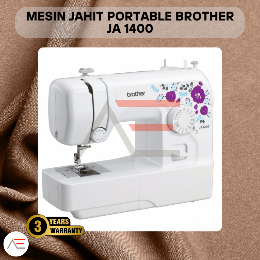 MESIN JAHIT PORTABLE BROTHER JA 1400