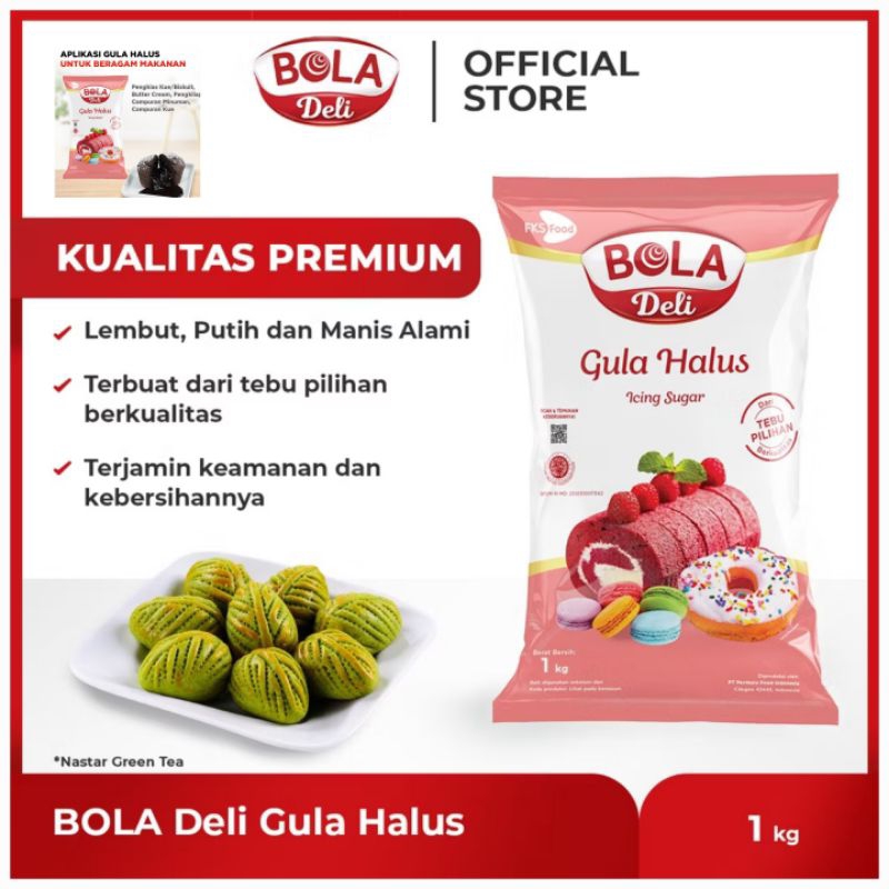 

GULA HALUS BOLA DELI ( 500GR & 1KG )