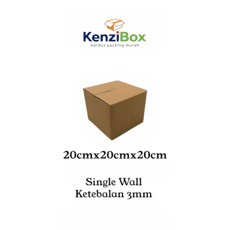 

kardus/karton/box UK. 20x20x20 cm single wall