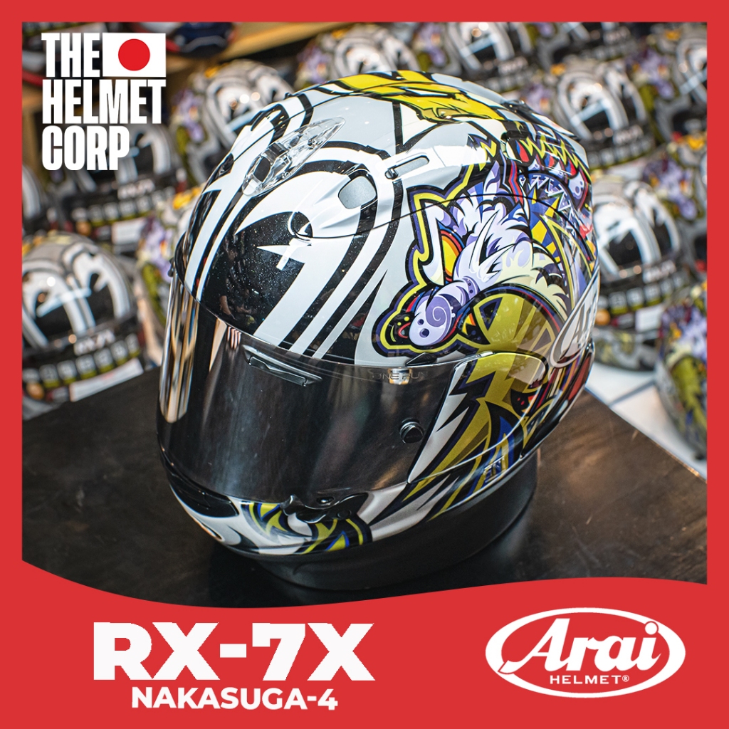 ARAI RX7X NAKASUGA 4 FULL FACE HELMET ORIGINAL