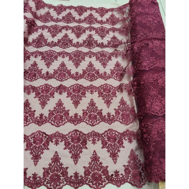 RTYU COD/''' KAIN tile renda/tile bordir/tile aplikasi/tile premium