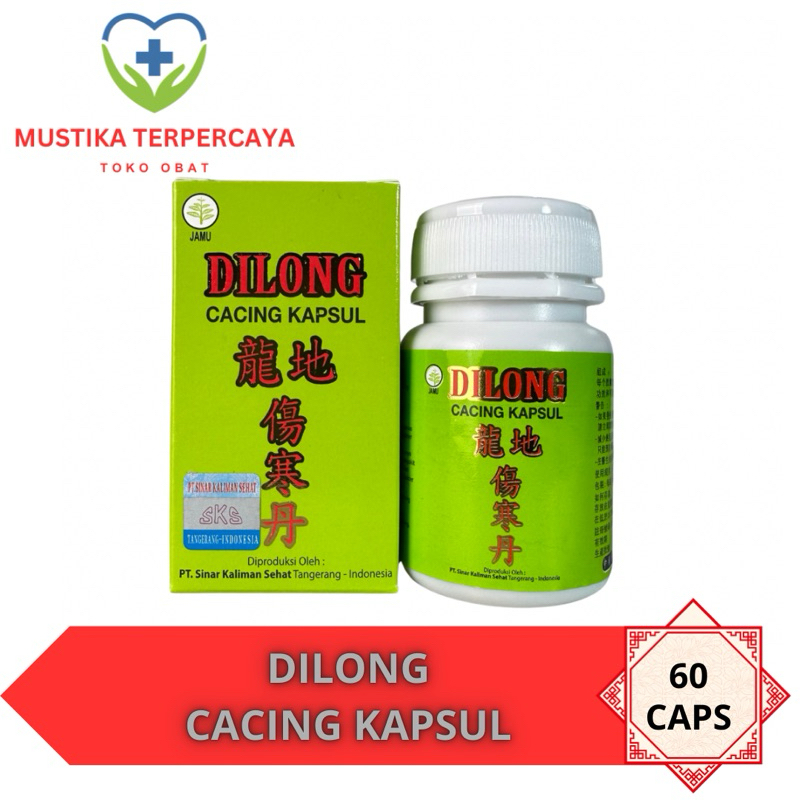Dilong Cacing Kapsul - Untuk Meriang Dan Tifus