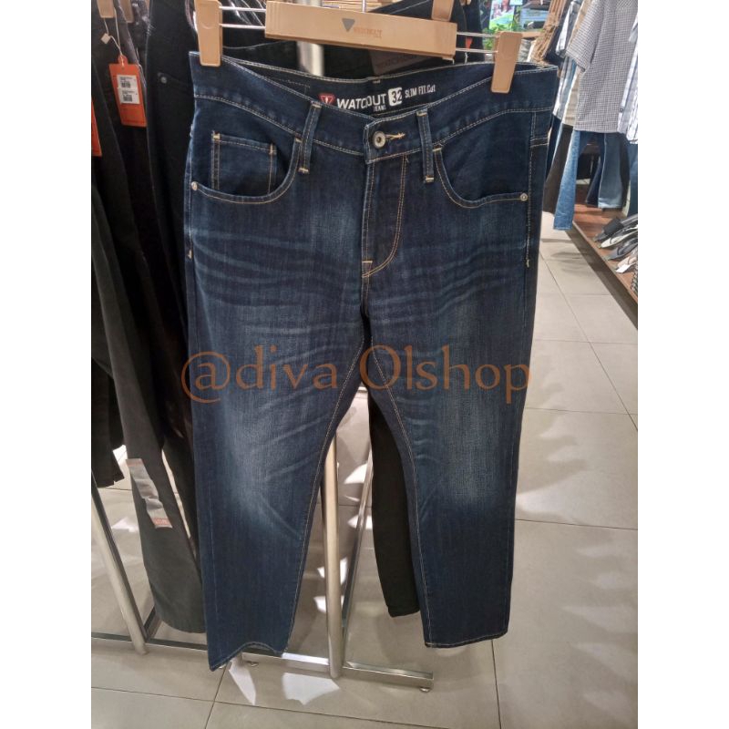 WATCHOUT JEANS ORIGINAL CELANA PANJANG PRIA SLIM FIT
