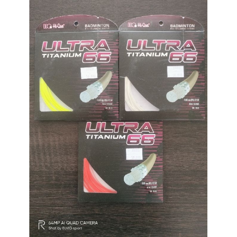 Senar badminton Hiqua Ultra Titanium 66 Original