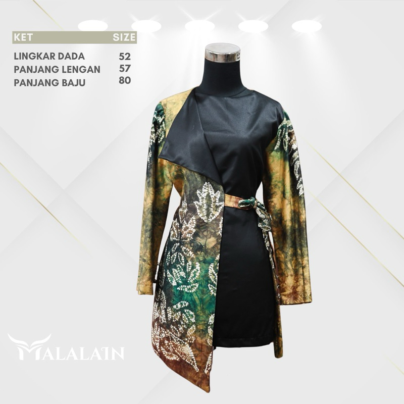 * Kemeja tunik/ tunik sasirangan/ sasirangan modern/ batik tunik/ blazer sasirangan/ outer sasiranga