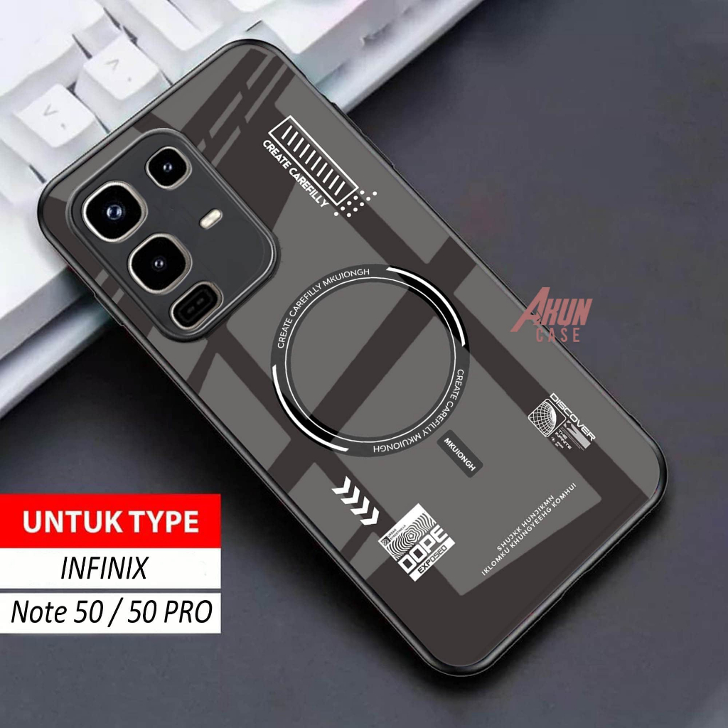 Softcase Glass Kaca Infinix Note 50 Pro - Casing Hp Infinix Note 50 Pro - Case Hp Infinix Note 50 Pr
