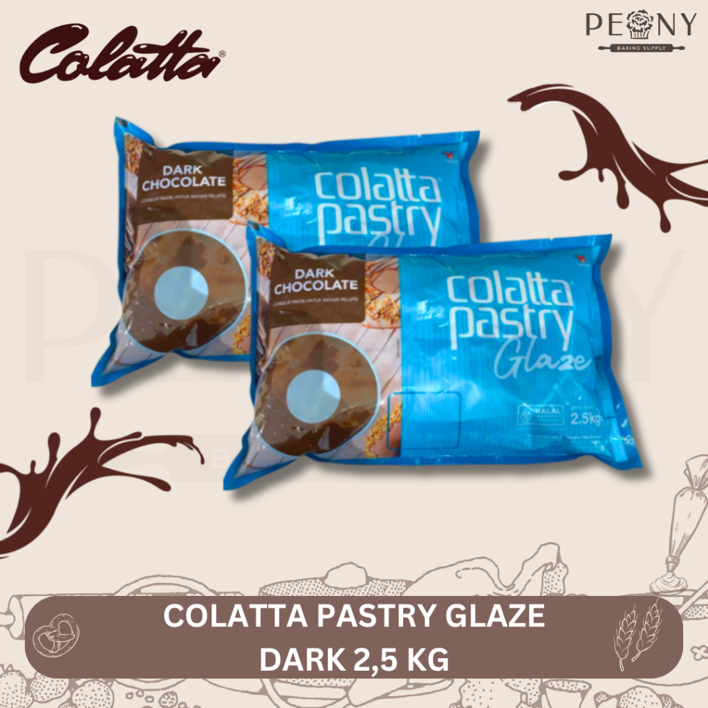 

COLATTA PASTRY GLAZE DARK 2,5 KG