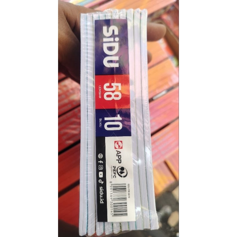 

BUKU SIDU 58 LEMBAR ISI 10PCS