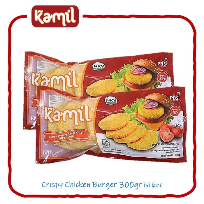 

Kamil Chicken Crispy Burger Isi 6