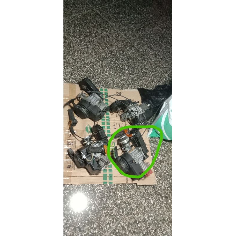 mesin mini trail 2 tak seken
