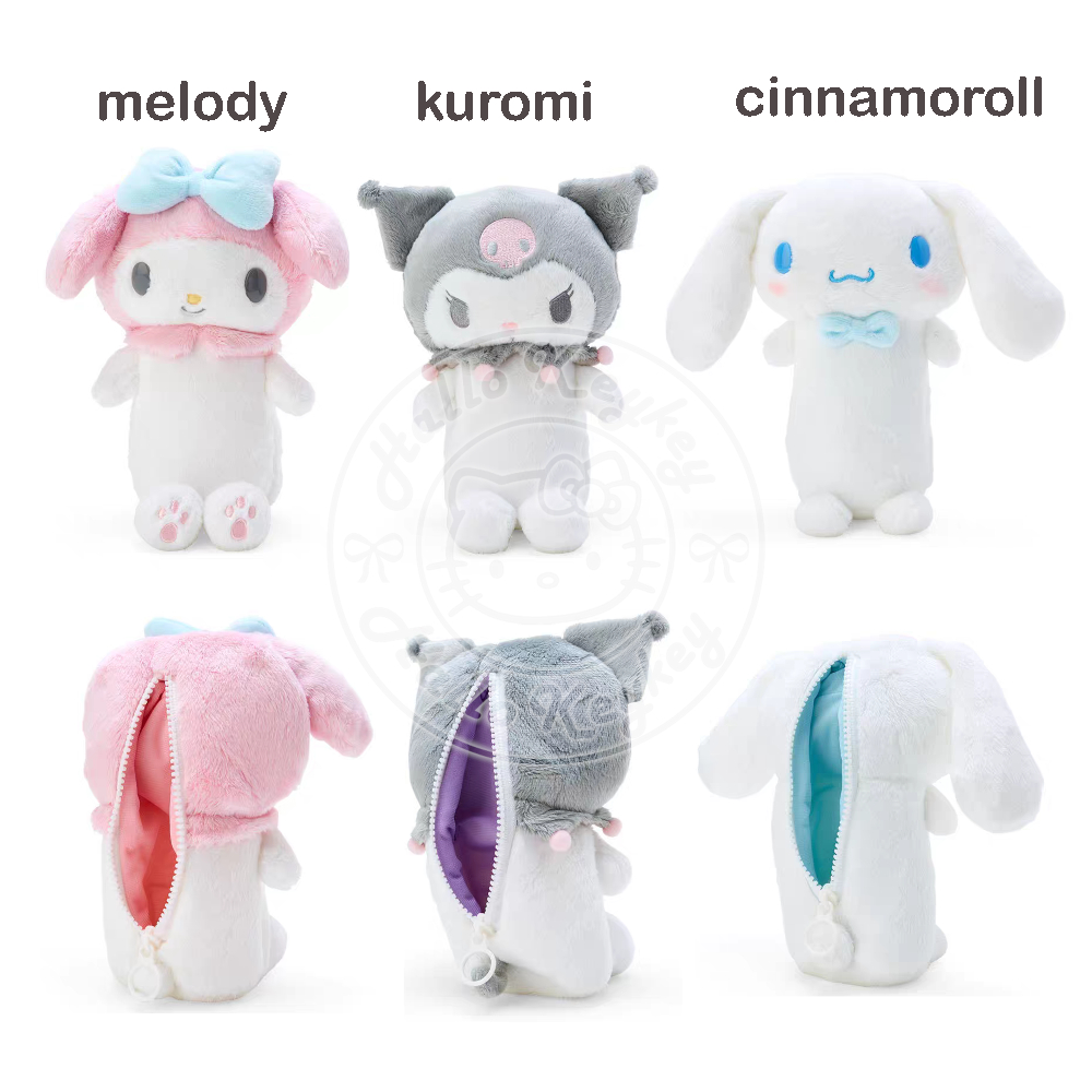 

pouch tempat pensil kosmetik boneka melody kuromi cinnamoroll sanrio
