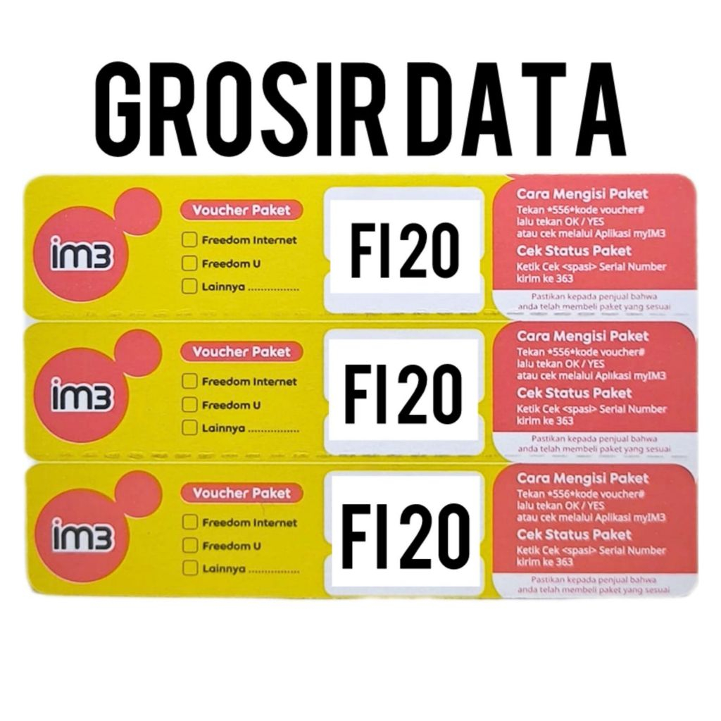 VOUCHER INDOSAT FREEDOM INTERNET 20GB