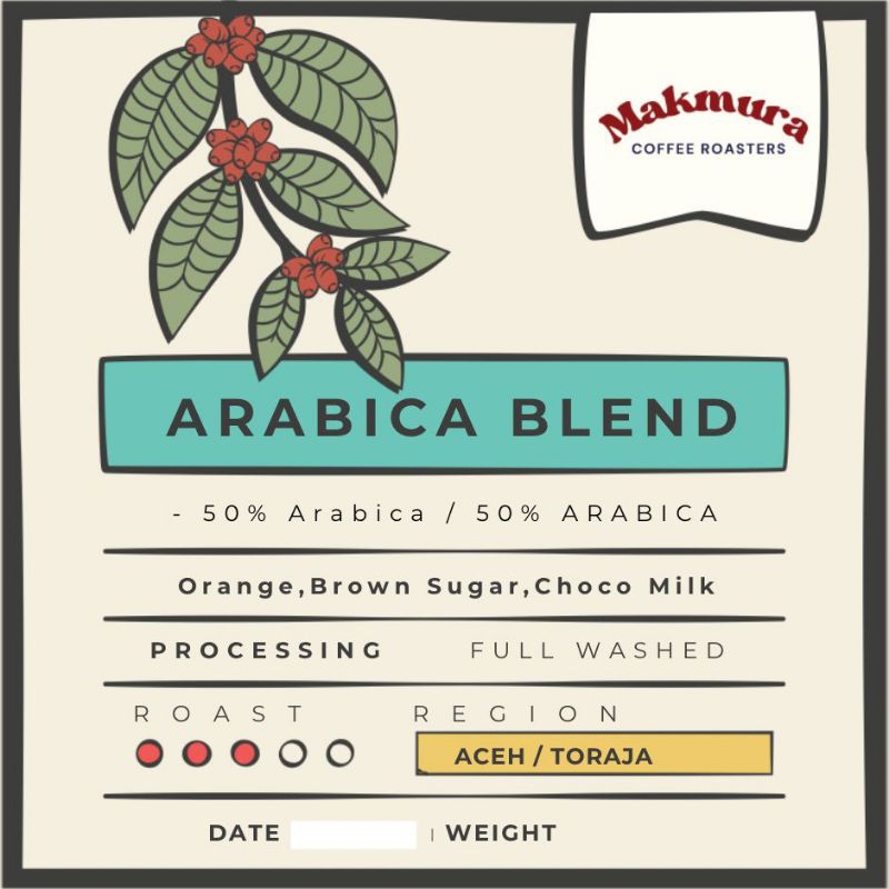 

Espresso Arabika Blend Aceh Gayo & Toraja