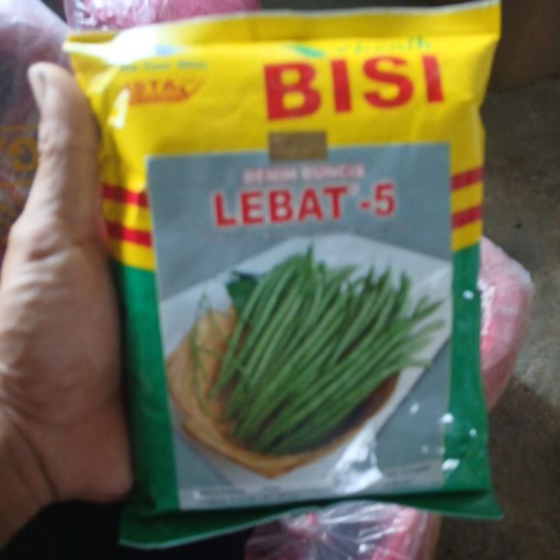 bibit buncis lebat 5 kemasan 500gr