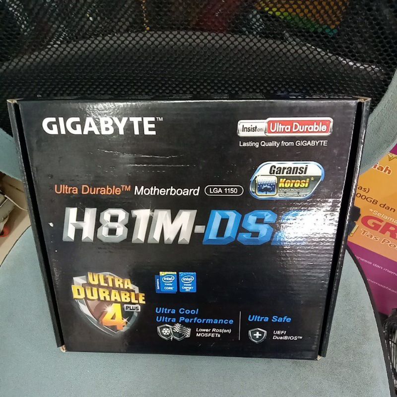 dus motherboard gigabyte h81m-ds2 second