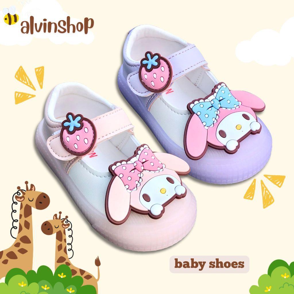TIFANNY - 8803 Sepatu Pansus Melody Anak Perempuan Import