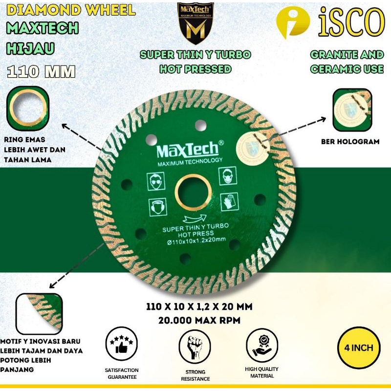 isco maxtech potong keramik