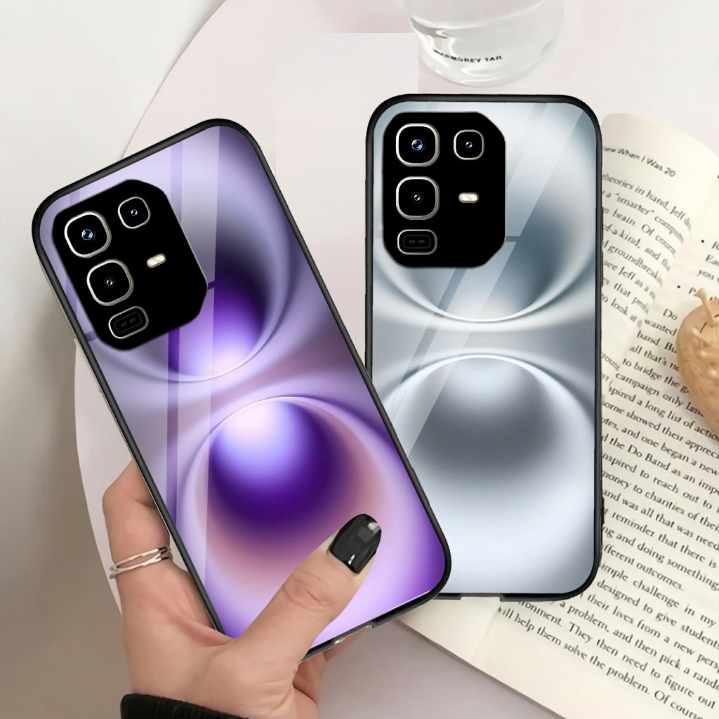 Softcase Kaca Infinix Note 50 Pro 4G Note 40 Note 40 Pro Note 30 Note 30 Pro  - Casing Hp Infinix No