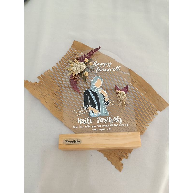 Gift Akrilik Custom || LED/nonLED || Akrilik Lukis Aesthetic