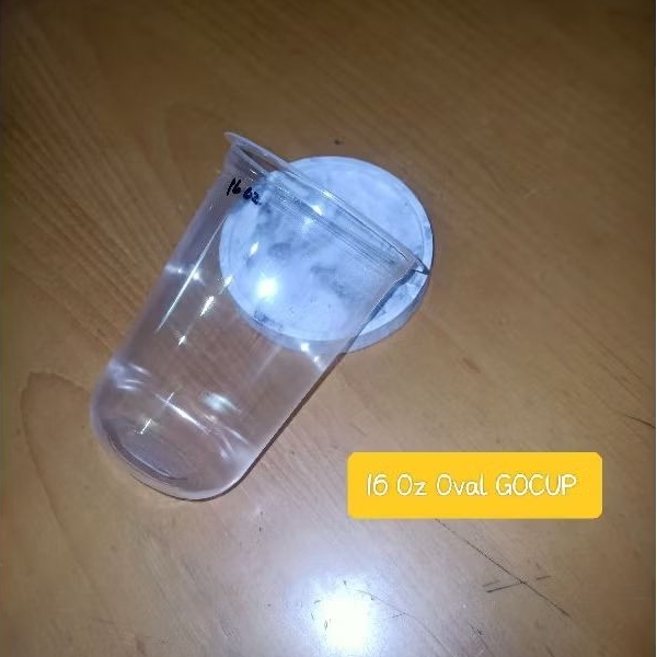 Cup Plastik 16 Oz Oval GOCUP