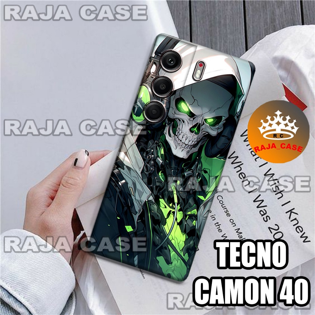 Rc24/Softase karet TECNO CAMON 40 - Motif Cowok - Case Hp TECNO CAMON 40 - Casing TECNO CAMON 40  - 