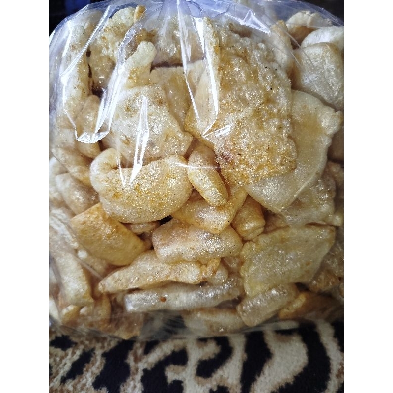 

kerupuk kulit sapi khas lombok sudah ada bumbu