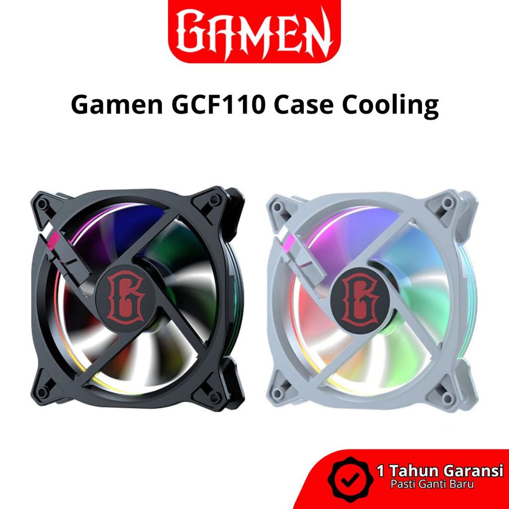 GAMEN GCF110 GCF-110 Fan Casing Case Cooling Fan Kipas Casing RGB