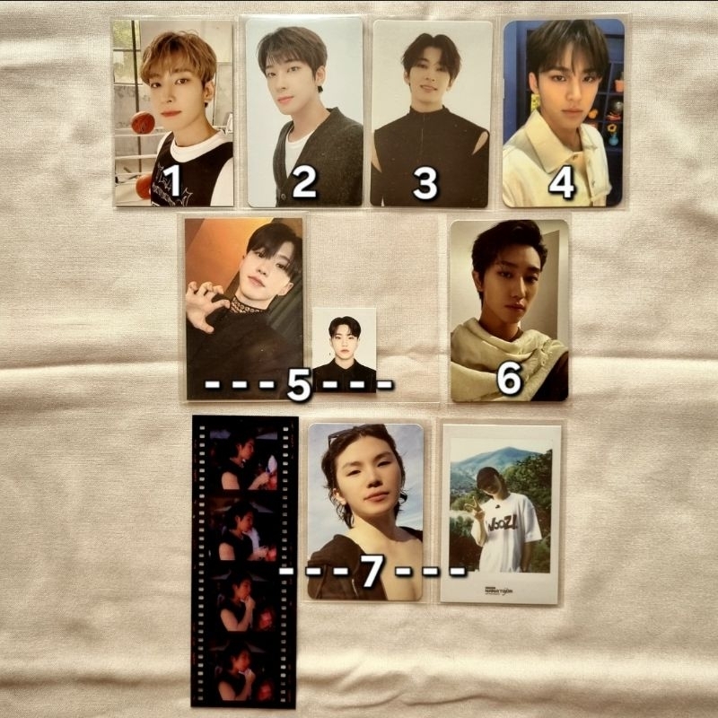 PC Wonwoo Mingyu Hoshi Woozi Minghao The 8 abas seventeen in twenty sg22 season greeting 2022 outfit