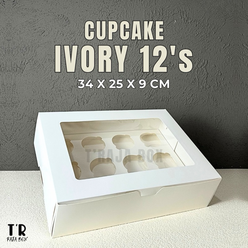 

Dus cupcake ivory/DUS CUPCAKE TUTUP MIKA/DUS CUP CAKE LUBANG 4/LUBANG 6/LUBANG 9/LUBANG 12